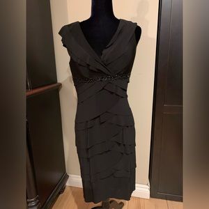 Alex Evenings Black cocktail dress